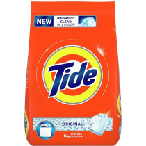 Tide Powder Laundry Detergent Original Scent, 6 Kg