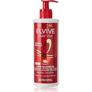 L'oreal Paris 3 In 1 Elvive Colour-Vive Shampoo Washing Cream, 400 ml