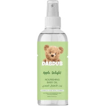 Dabdub Apple Delight Aloe Vera Vitamin E Nourishing Baby Oil, 200 ml