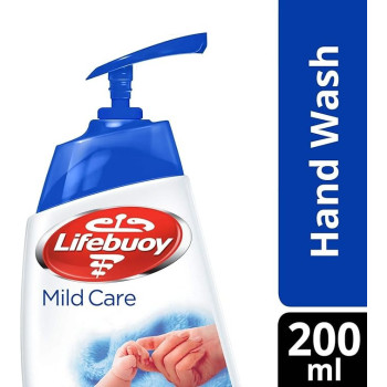 Lifebuoy Care White Antibacterial Hand Wash, 200 Ml