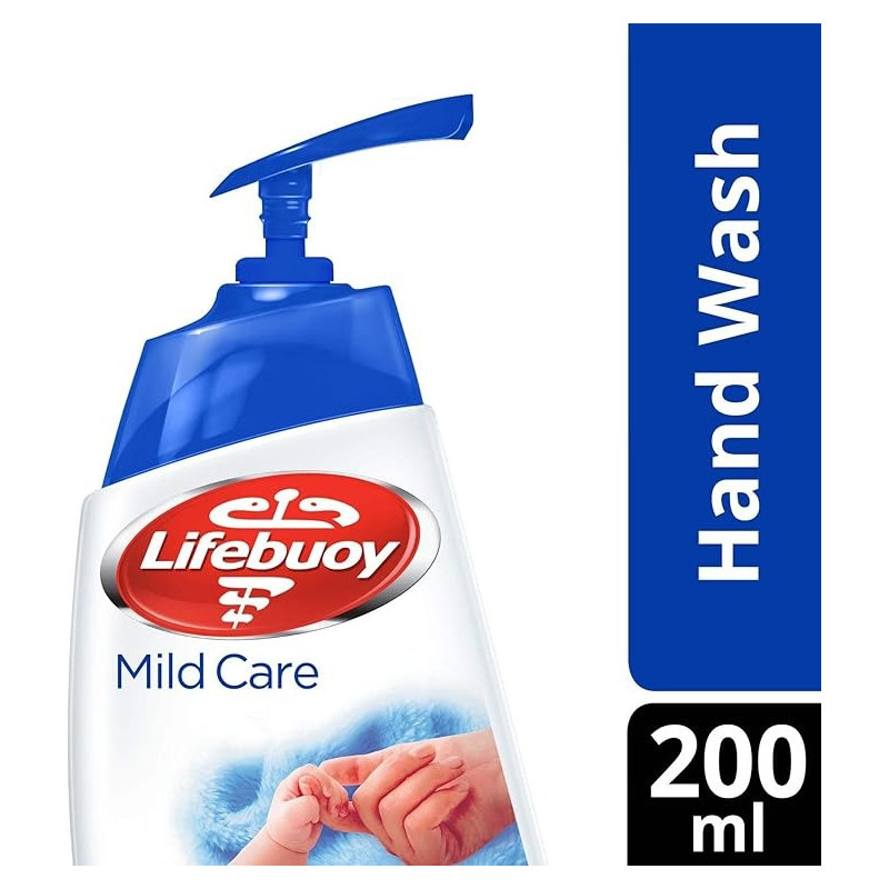 Lifebuoy Care White Antibacterial Hand Wash, 200 Ml