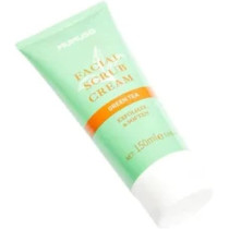 Mumuso Green Tea Facial Scrub Cream, Exfoliate And Soften, 150 Ml