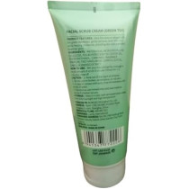 Mumuso Green Tea Facial Scrub Cream, Exfoliate And Soften, 150 Ml