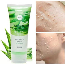 Mumuso Aloe Soothing Exfoliating Gel, 6971810642305, 200 G