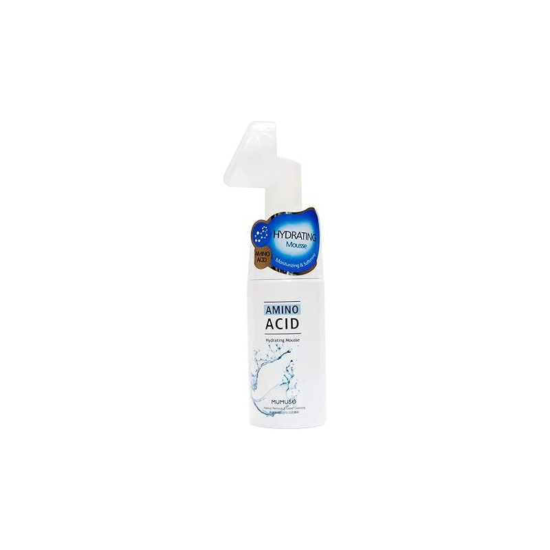 Mumuso Amino Acid Hydrating Mousse Makeup Removal And Facial Cleansing, 6971710958896, 120 Ml