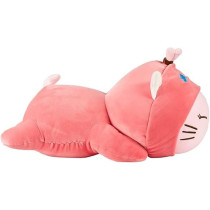 Mumuso Plush Toy, Lie Prone Anne/M, Pillow, Pink Colour