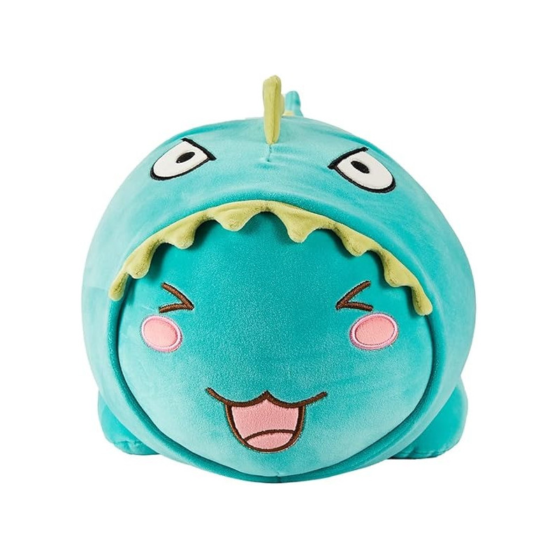 Mumuso Plush Toy, Lie Prone Gugu/M, Sky Blue Colour