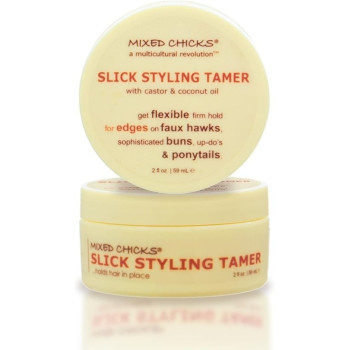 Mixed Chicks Slick Styling Tamer With Castor And Coconut Oil For Unisex, 59 Ml