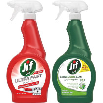 Jif Multi-Purpose Spray Everywhere And Jif Anti-Bacterial Spray, 500Ml