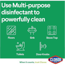 Clorox Multipurpose Disinfectant Cleaner Pine Scent Multipurpose Use, 1.5Litre