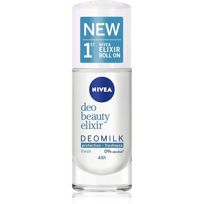 Nivea Deomilk Rollon Fresh Formulated To Provide Effective Odor Protection, 40 M