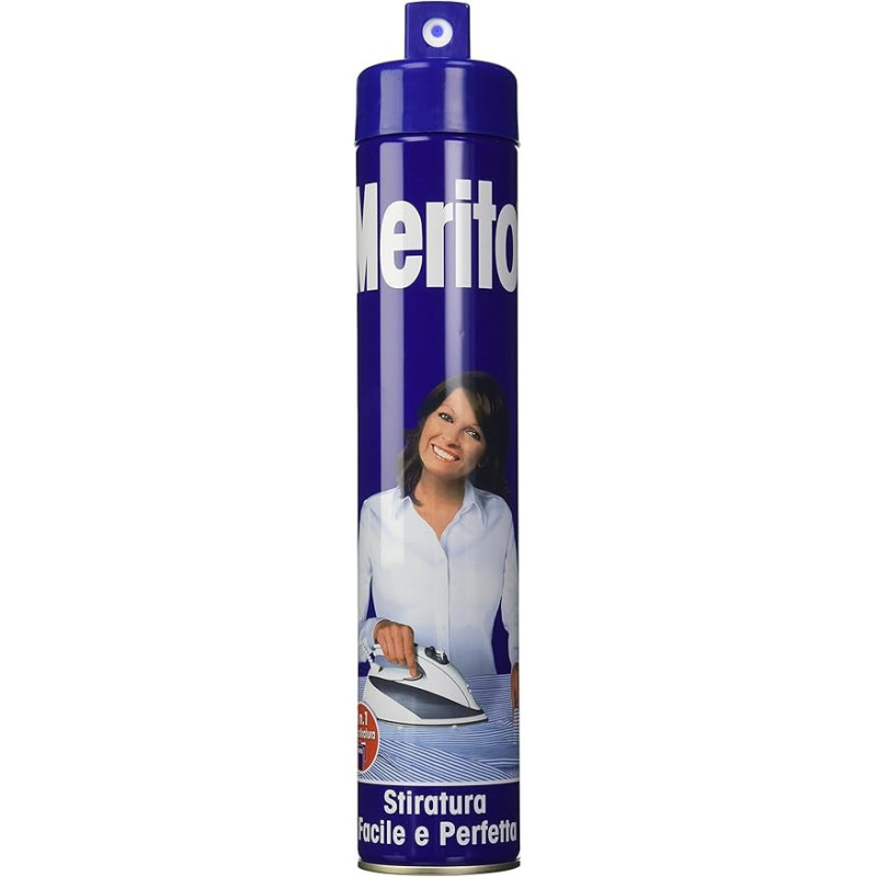 Merito Spray Starch Original Versatile Fabric Stiffener Designed To Add Stiffness And Crispness To Clothing And Textiles, 500Ml