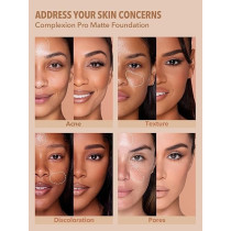 Sheglam Long-Lasting Breathable Matte Foundation Nude