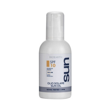 Bioearth Organic Sun Oil Body Protection Low Spf10 150ml