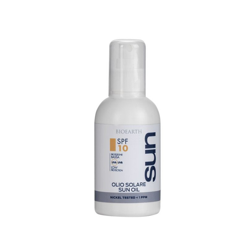 Bioearth Organic Sun Oil Body Protection Low Spf10 150ml
