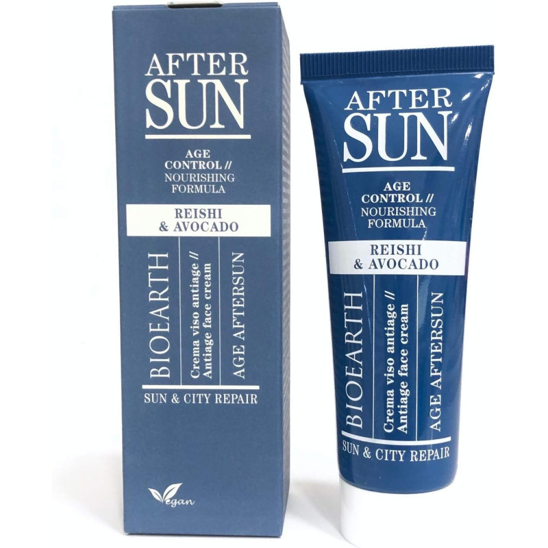 Bioearth Organic Antiage Aftersun Face Cream 50ml