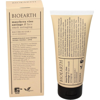 Bioearth Organic Face Mask Antiaging Goji Berries 100ml