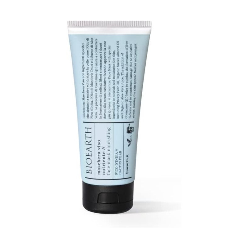 Bioearth Organic Face Mask Nourishing Cactus Pear 100ml