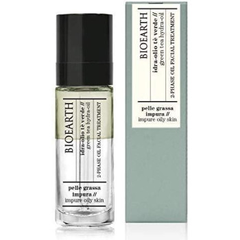 Bioearth Organic Hydra Oil Green Tea 2phase Oil Facial Treatment 30ml