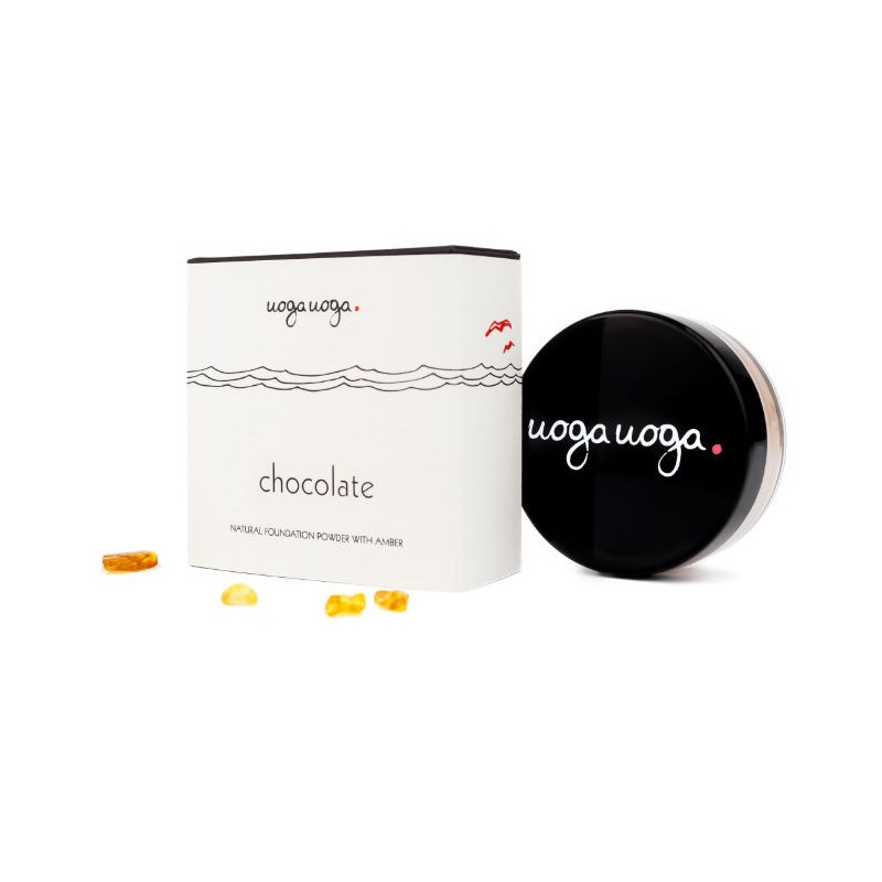 Uoga Uoga Organic Foundation Powder, Choco 8g