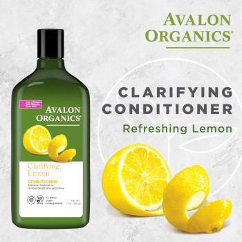 Avalon Organic Lemon Verbena Conditioner,clarifying 11oz