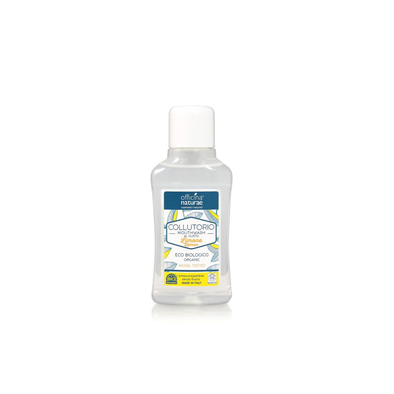 Officina Naturae Organic Mouthwash Lemon Flavour 250ml