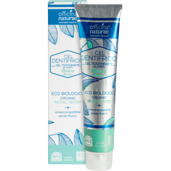 Officina Naturae Organic Gel Toothpaste Anise Flavour NO flouride 75ml