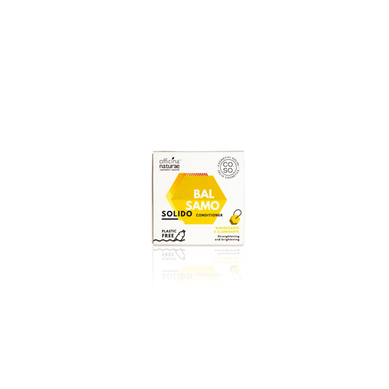 Organic Solid Strengthening and Brightening Conditioner 64g