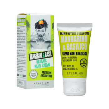 Apiarium Organic Tangerine and Basil Hand Cream 50ml