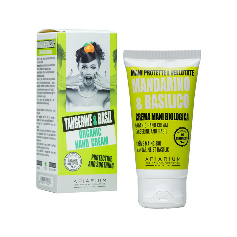 Apiarium Organic Tangerine and Basil Hand Cream 50ml