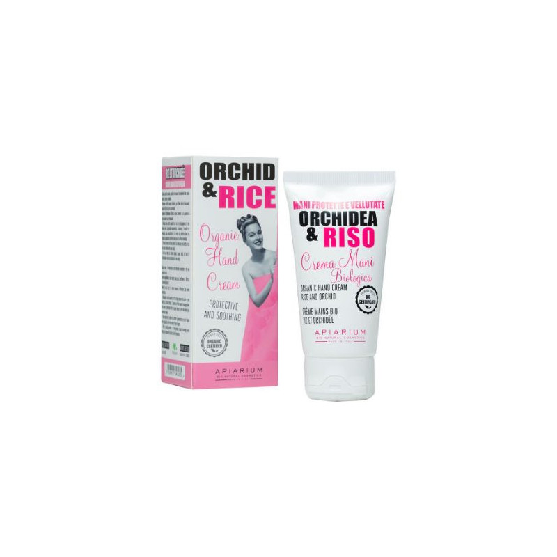 Apiarium Organic Orchid and Rice Hand Cream 50ml