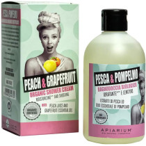 Apiarium Organic Peach  and Grapefruit Shower Gel 300ml