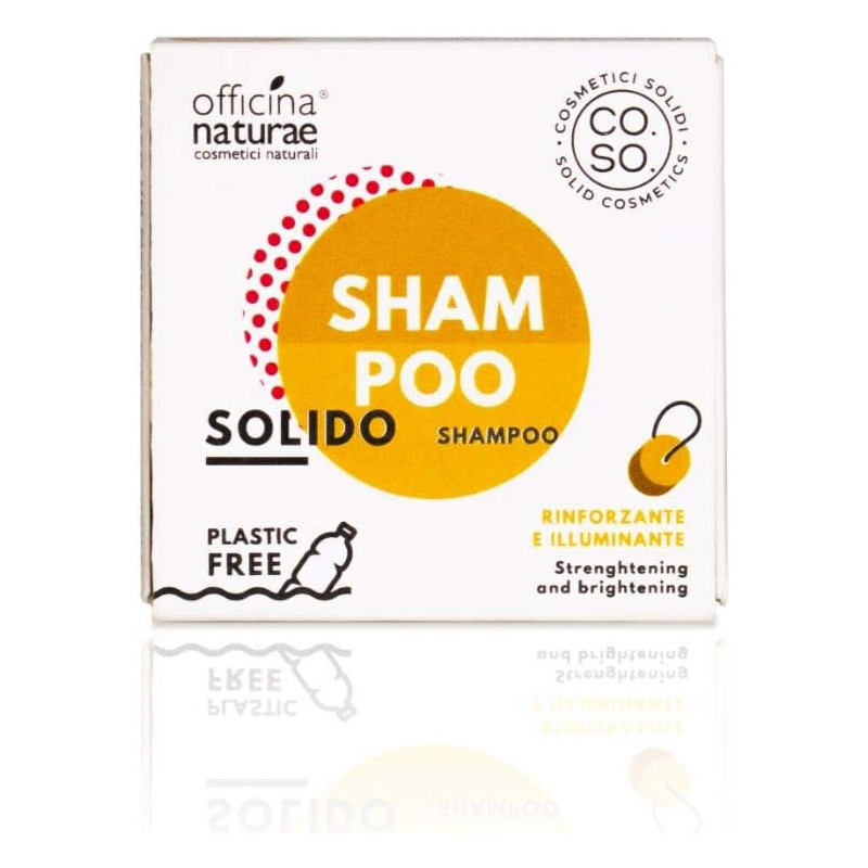 Organic Solid Strengthening and Brightening Shampoo 64g