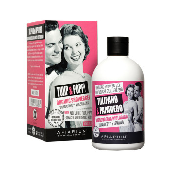 Apiarium Organic Tulip and Poppy Shower Gel 300ml