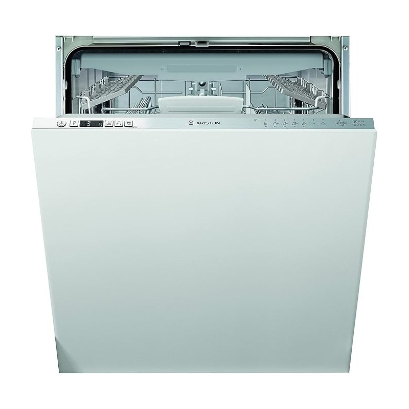 Ariston Built In 60cm Fully Integrated Dishwasher, 14 Place Setting And 7 Programs, 3 Racks, Inverter Motor With Fast Wash and 3D Zone Wash, Silent Dishwasher, LIC3C26WF