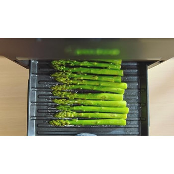 Midea Smart Air Fryer With Digital Touch Control, 11L Capacity With 2 Cooking Zone, See Through Window, Wi-Fi Connection, Healthy Cooking, Timer Up To 90 Mins Temperature Control 230 Degree, MAD-110D2APK