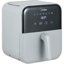 Midea Air Fryer With Digital Touch Control, 4L Capacity, Healthy Cooking 1400W, Frying, Grilling, Broiling, Roasting, Baking And Toasting, Timer Up To 60 Minutes Temperature Control 200 Degree, MAD-400T2APH
