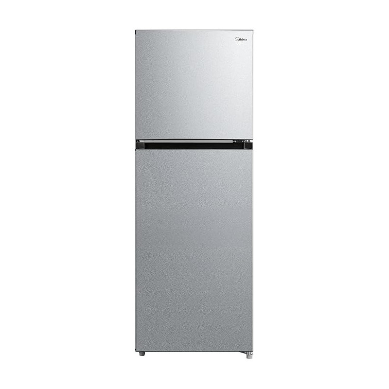 Midea 346L Gross Top Mount Double Door Refrigerator, Frost Free With Smart Sensor And Humidity Control, Inverter Compressor, Active-C Fresh, Multi-Air Flow, Electronic Control, Silver, MDRT346MTE50D