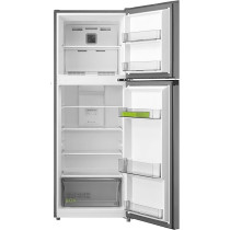 Midea 346L Gross Top Mount Double Door Refrigerator, Frost Free With Smart Sensor And Humidity Control, Inverter Compressor, Active-C Fresh, Multi-Air Flow, Electronic Control, Silver, MDRT346MTE50D