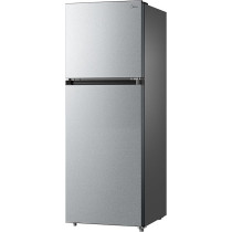 Midea 346L Gross Top Mount Double Door Refrigerator, Frost Free With Smart Sensor And Humidity Control, Inverter Compressor, Active-C Fresh, Multi-Air Flow, Electronic Control, Silver, MDRT346MTE50D