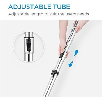 Midea Drum Vacuum Cleaner 2000 Watts, 21 Liters Ultra Large Tank Dust Capacity with Adjustable Tube, Removable And Washable Filter, Rug-Floor Nozzle, Blower Function, Best For Home And Office, MDVC21