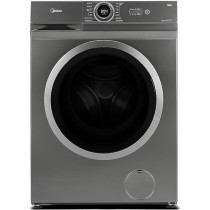 Midea 7KG Front Load Washing Machine with BLDC Inverter Motor, 1400 RPM, 15 Programs, Fully Automatic Washer with Lunar Dial, Integrated Digital Control-LED Display, Multiple Temperature, MF100W70BTGCC