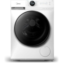 Midea 8/6 KG Smart Washer Dryer With BLDC Inverter Motor, 1400 RPM, Fully Automatic Front Load Washing And Drying Combo, 14 Programs-Quick Wash/Steam Care/Auto Clean, White, MF200D80WBW-GCC