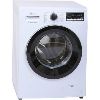 Midea 10 KG Front Load Washing Machine, MF200W100WBWGCC, White