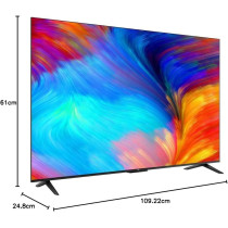 TCL 43 Inch, Ultra HD 4K, Smart Google TV, 43P637