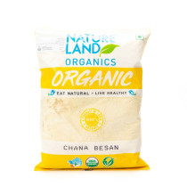 Nature Land Organic Chana Besan 500 Gm