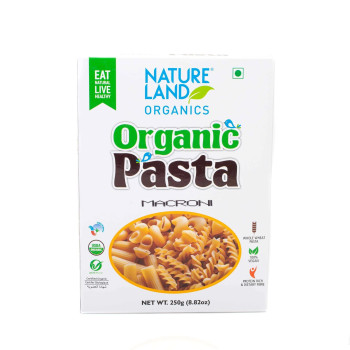 Nature Land Organic Pasta Macroni 250g