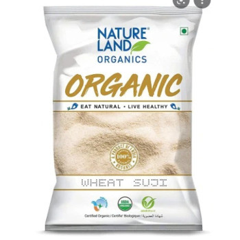 Nature Land Wheat Suji 500 Gm