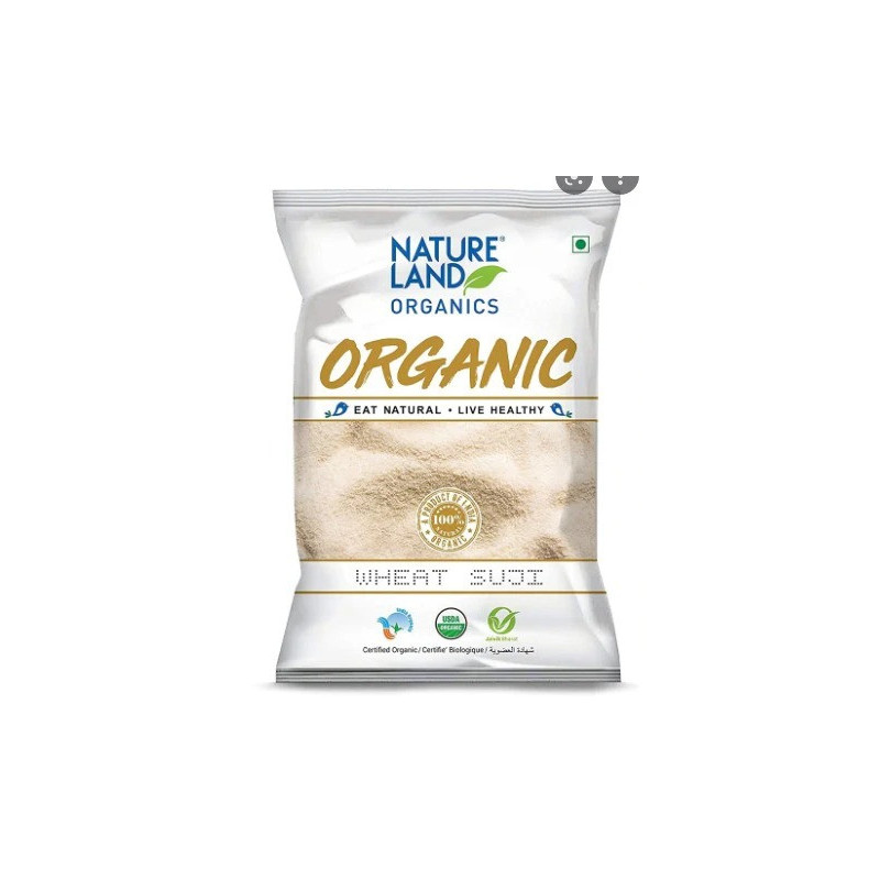 Nature Land Wheat Suji 500 Gm