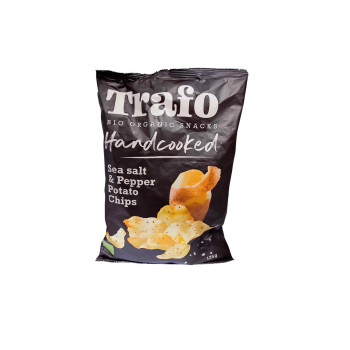 Trafo Handcooked crisps sea salt org 10x125g